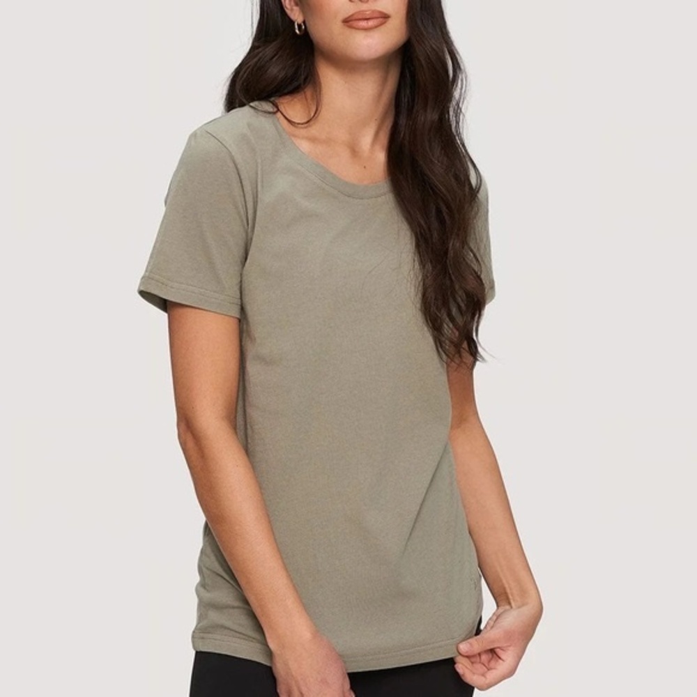 Kuwallatee Kuwalla organic standard easy tshirt scoop neck size X-Large green